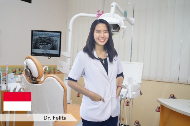 インドネシアのクリニック Teeth Clinic radiant Smile Studia