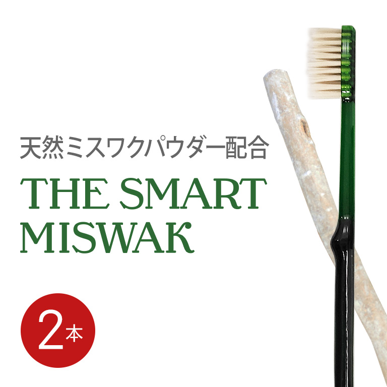 THE SMART MISWAK（ザ・スマートミスワク）天然ミスワクパウダー配合の歯磨き粉のいらない歯ブラシ｜Mizuha Oral Care  Shop 歯ブラシの通販サイト